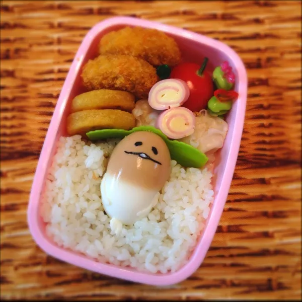 なめたまご弁当(´ω｀*)もうちょっと体細くしないといけなかったー。ま、ユウナは喜んでくれてるからいいか(^_^*)|meltさん