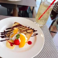 Snapdishの料理写真:オレンジのシフォンケーキ|あみさん