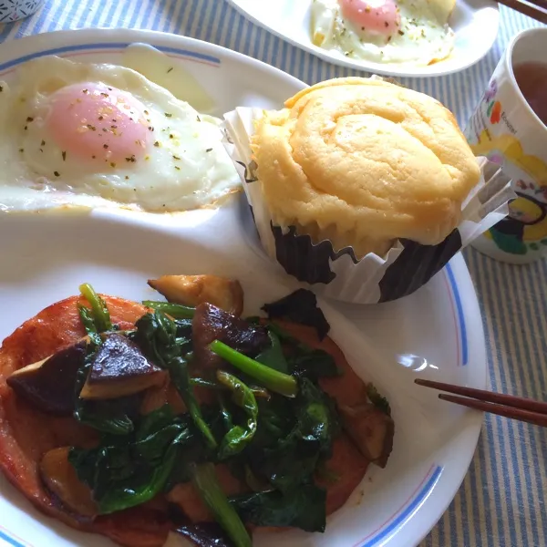 Snapdishの料理写真:今日の朝ごはん|なつこさん