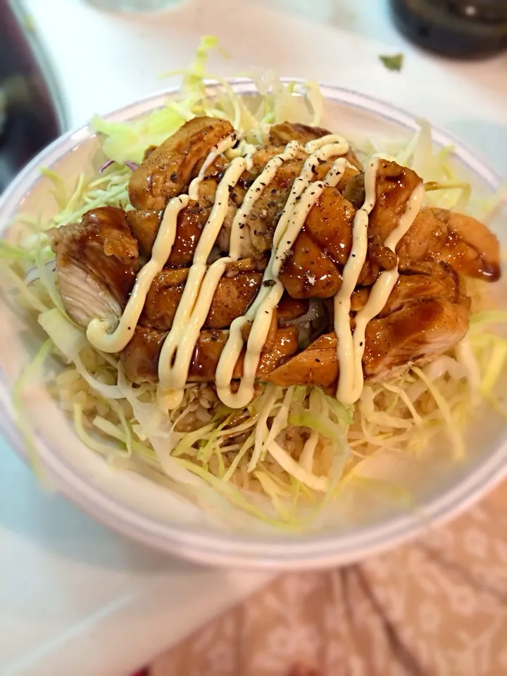 鳥丼 てりやき|ありちゃんさん