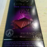 Chocolat Noir. Dark Chocolate 80% cacao-cacao|hyungsixさん