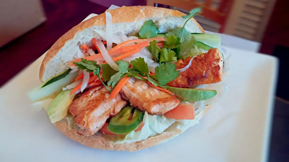 Salmon Banh Mi|Quynhさん