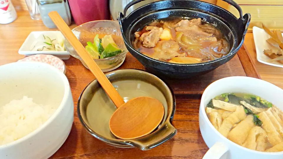 肉豆腐定食|チャンコヤーマ♡さん