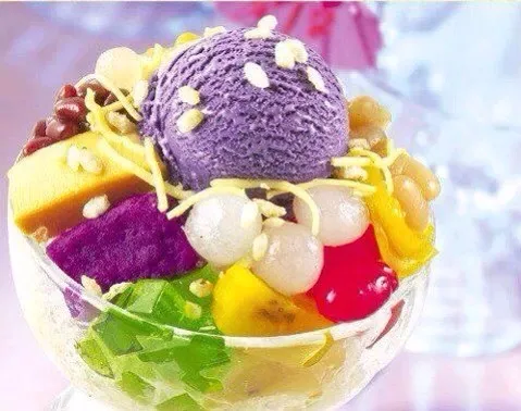 Halo halo mix fruit with ice cream|edenさん