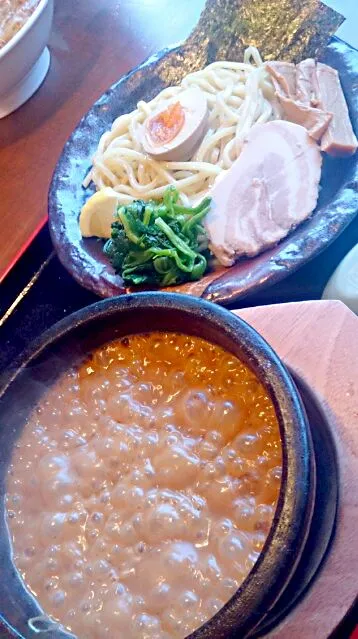 Snapdishの料理写真:竹本商店 開拓舎  伊勢海老つけ麺♡|えびぱんさん