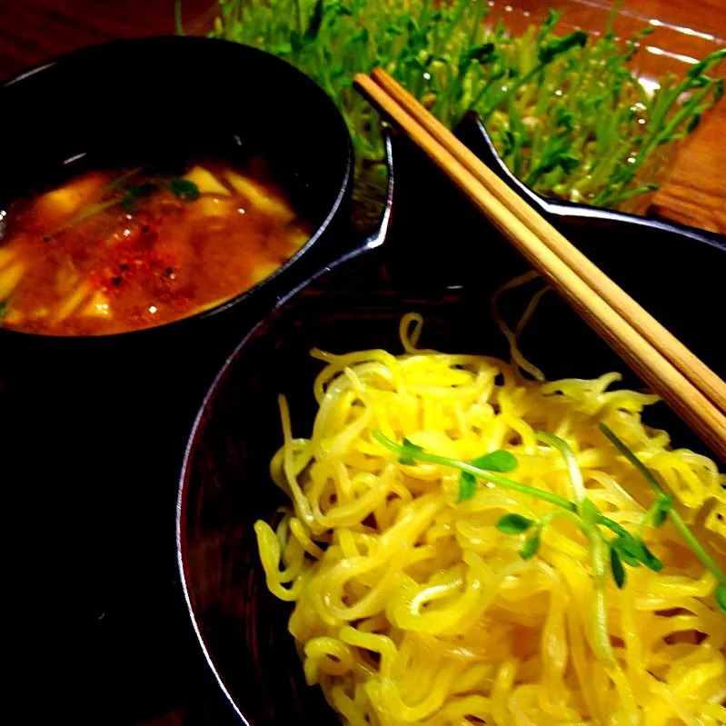 お家でつけ麺 ぴり辛味噌味|ファンメイ🌺さん