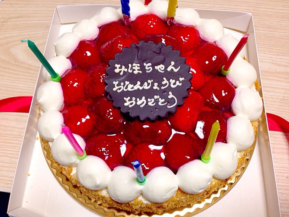 お誕生日ケーキU^ェ^U|みぽさん