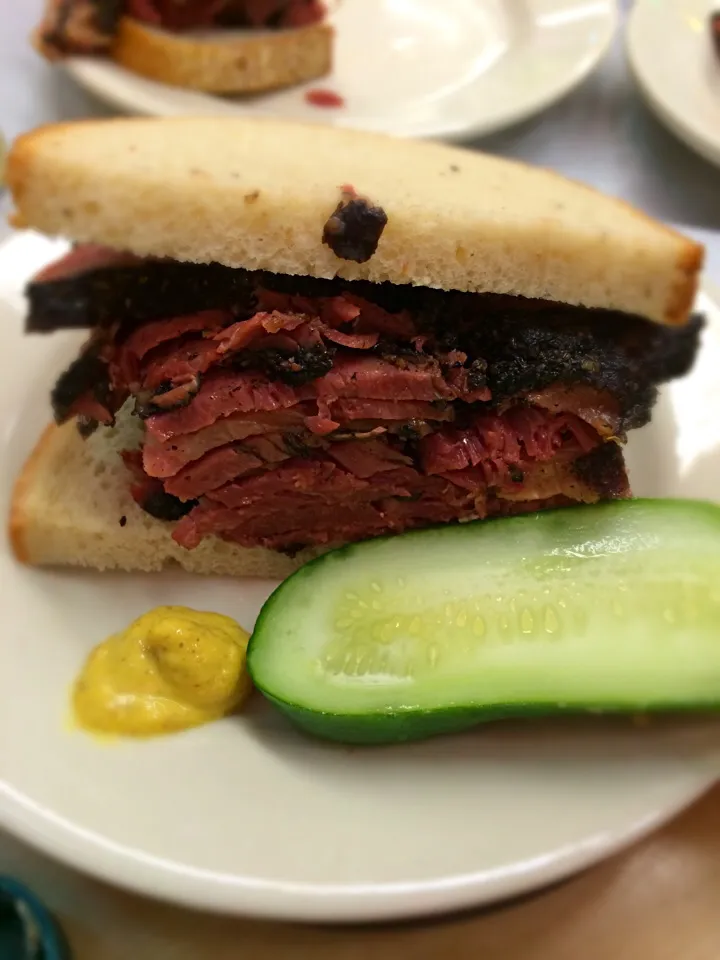 Pastrami on rye bread|kayoさん