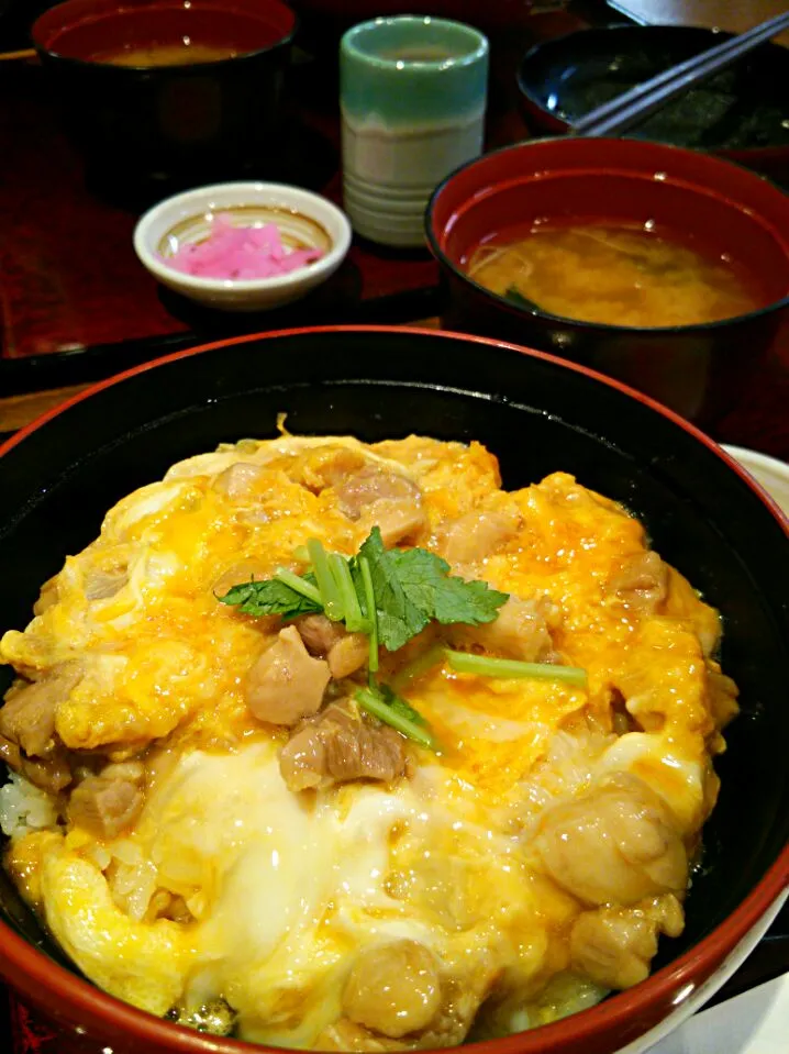 喜久水庵の親子丼。トロトロ💖|ちはるさん