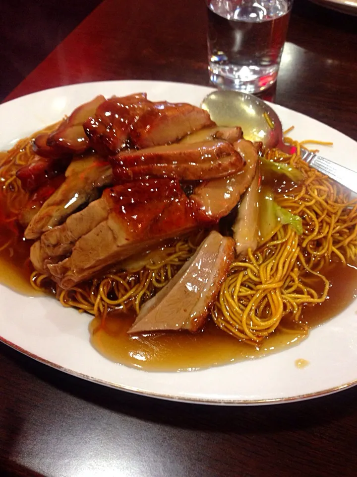 Roasted duck in plum sauce|food_ivorさん