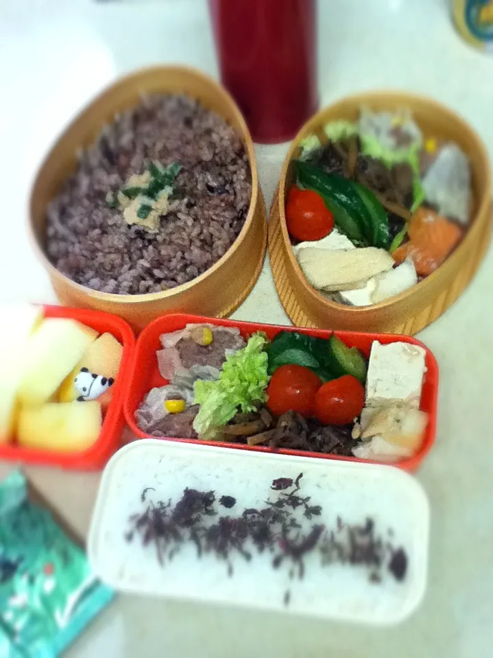 Today's lunch box. コーン入りシュウマイ作ってみた♪|hoppycowさん