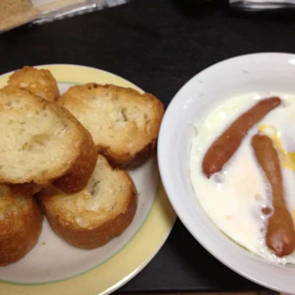 質素なブランチ！(´Д` )バケット食べて満腹！カロリーは少ないが栄養がねf^_^;|taitonさん