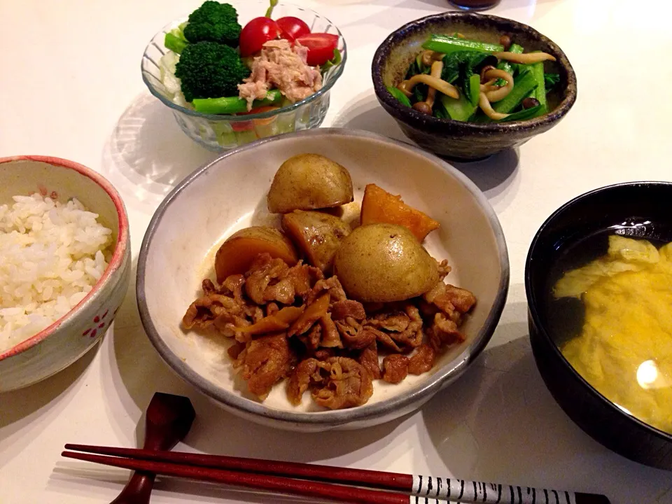 Snapdishの料理写真:今日の夕ご飯|河野真希さん