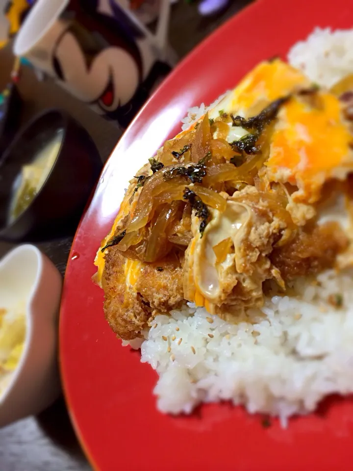 Snapdishの料理写真:3/17  カツ丼＊|ゆにゃぽさん