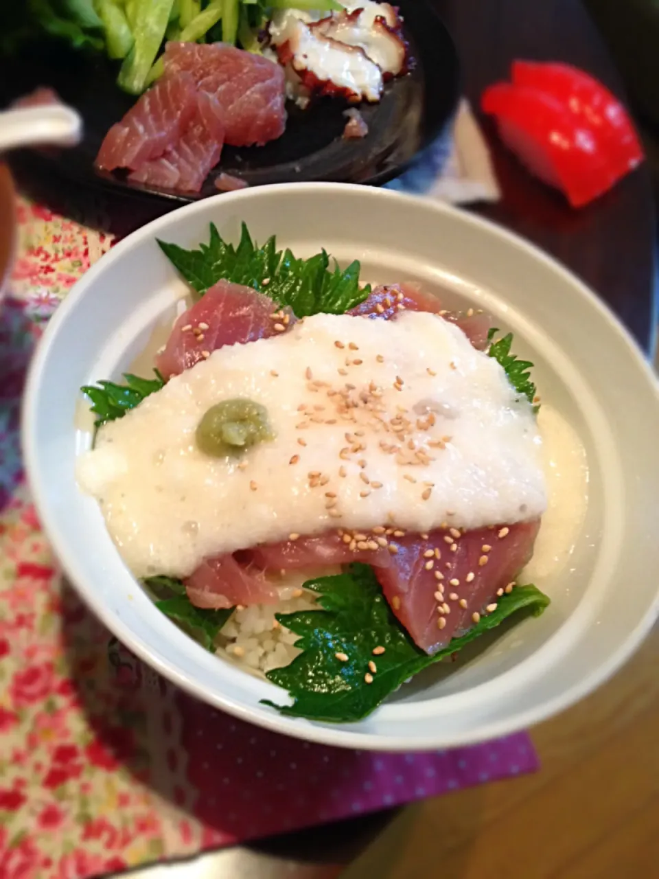 自宅で鉄火丼|みちるさん