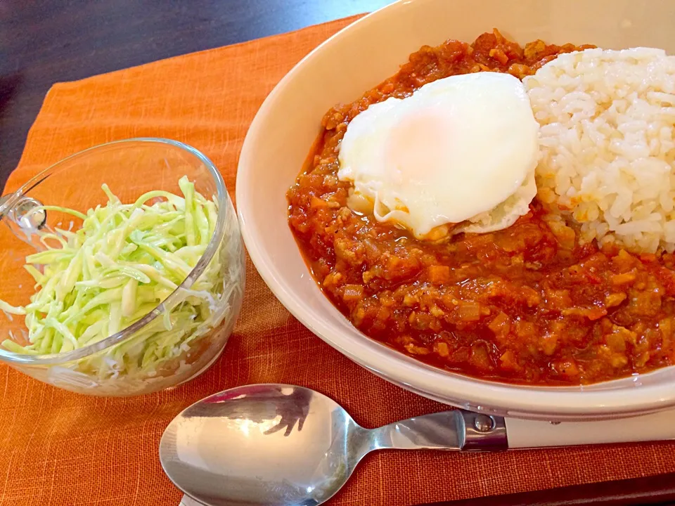 キーマカレー   コールスロー|NAKATAさん