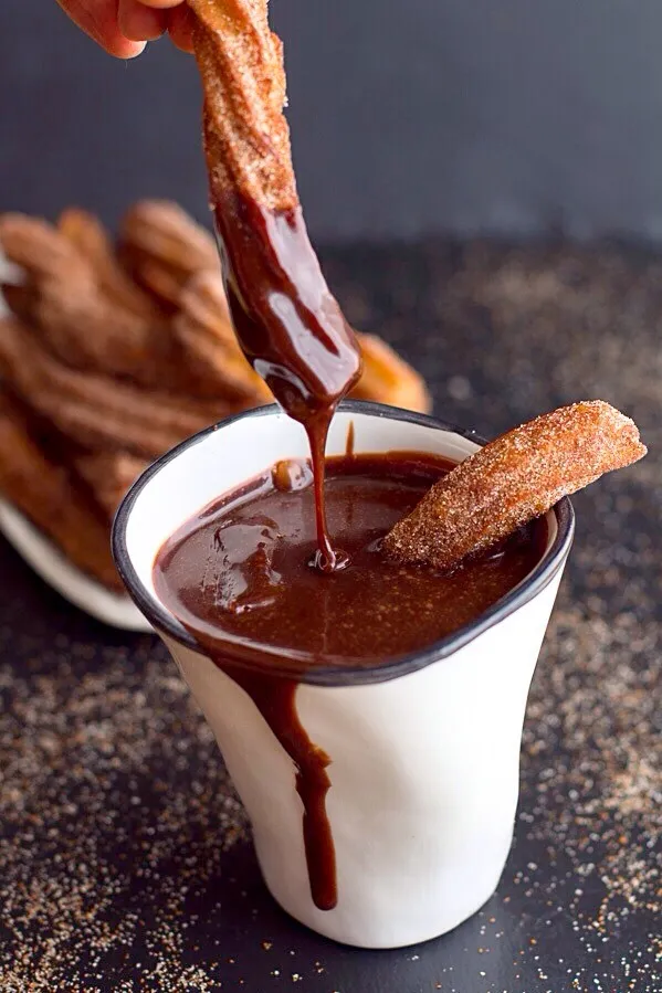 Snapdishの料理写真:Churros and Chocolate!🍫|desireeさん