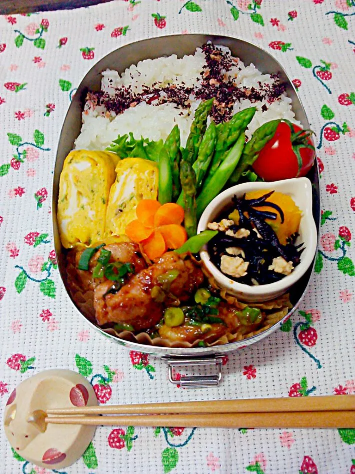 鶏肉のｵｲｽﾀｰｿﾃｰ弁当|ケイさん