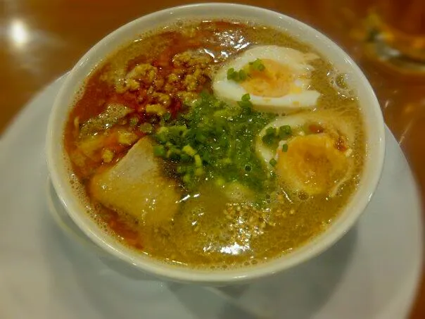 delicious japanese food.. ramen with pork and tamago(♥.♥)|Veveさん