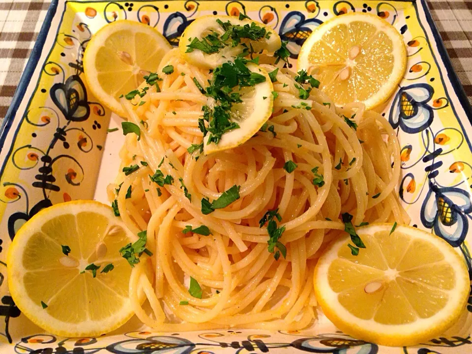 spaghetti al limone|Fabio  Palmieriさん