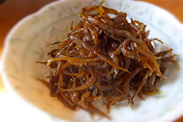 小女子の釘煮 神戸の親戚から 生姜の香りが立ってとてもやわらかいのてす。|aoさん