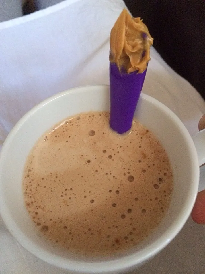 Snapdishの料理写真:Mocha with PB|Emma Bloemendalさん