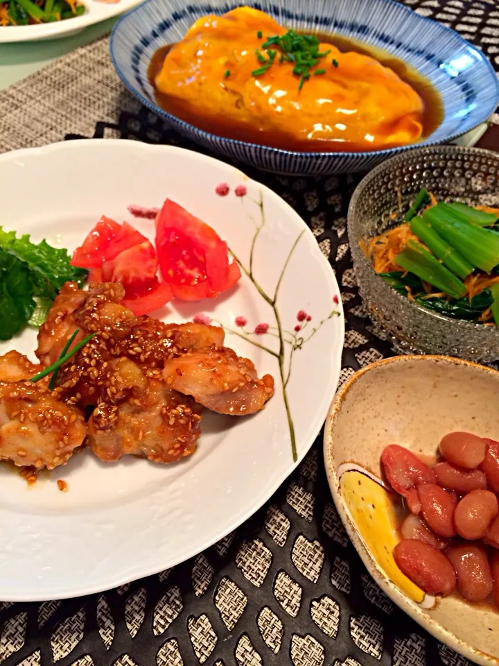 鶏肉の味噌胡麻焼き|ユーカリさん