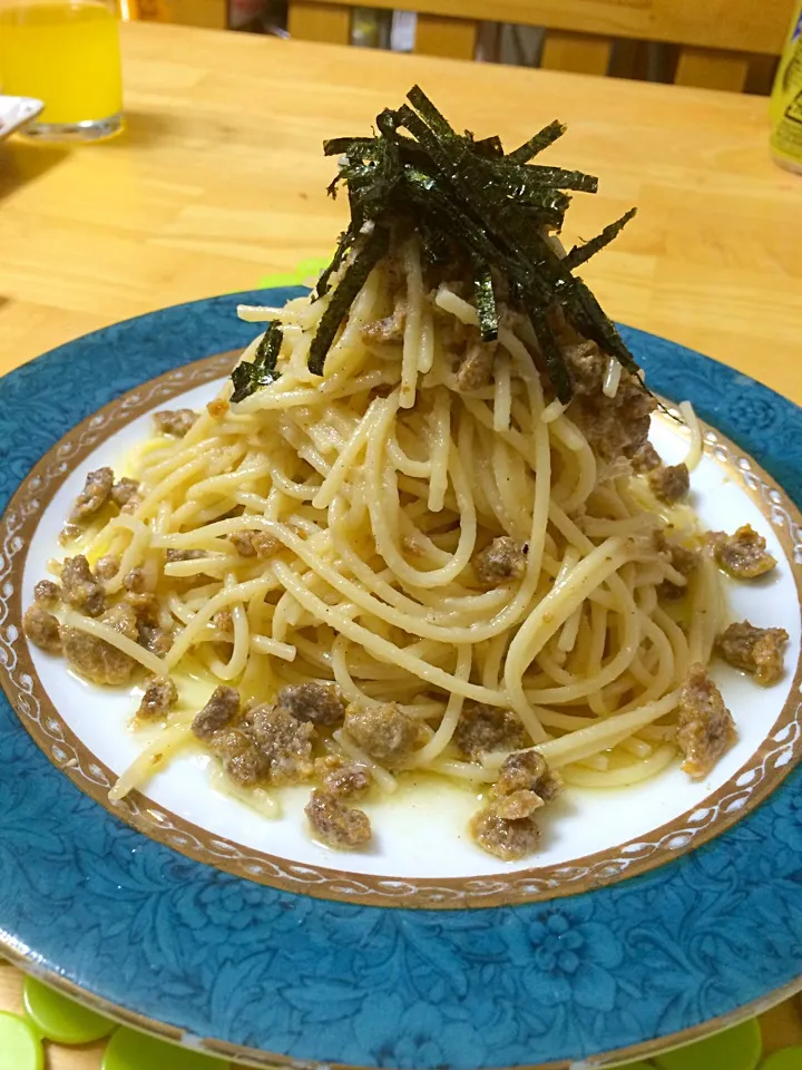 Snapdishの料理写真:Again Uni pasta 🍴🍝|gachiyunaoさん