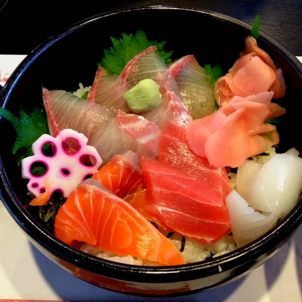 海鮮丼(*^^*)|けこさん