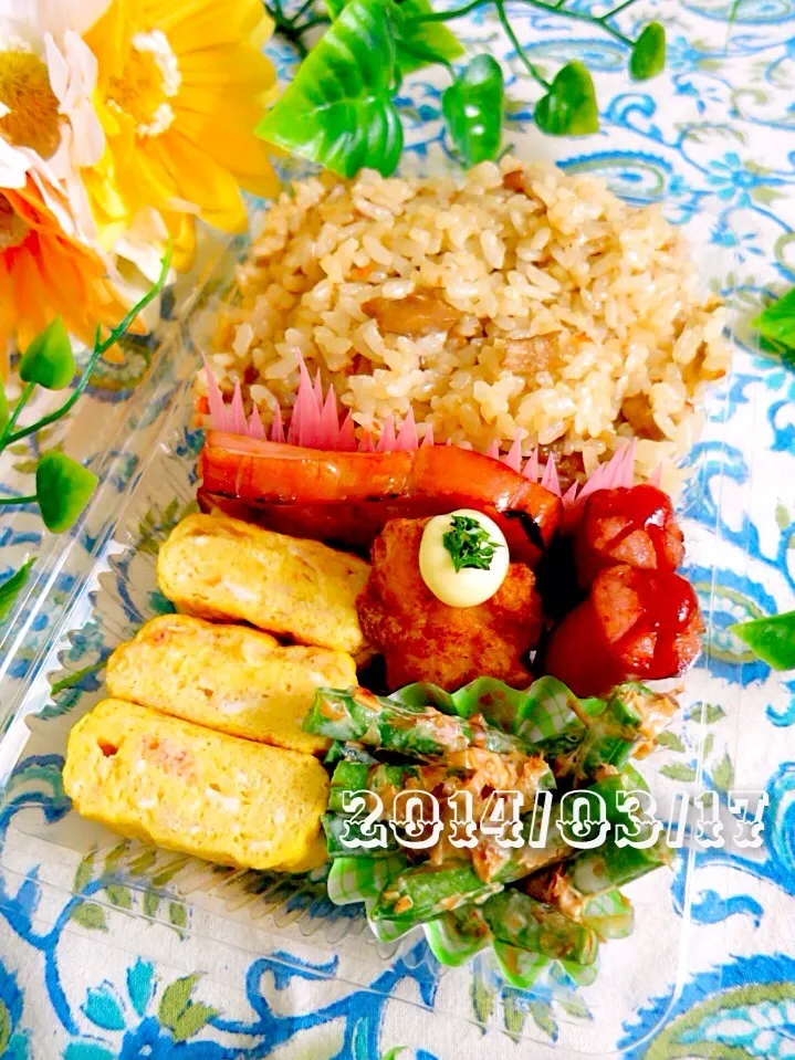 週末はなにしようかな〜♥︎弁当|ゆりえさん