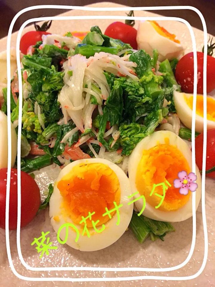 Snapdishの料理写真:菜の花サラダ🌸|chi-koさん