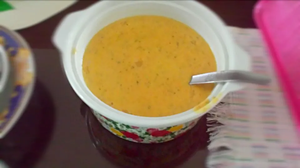 cream potato+carrot soup|mira rahmawatiさん