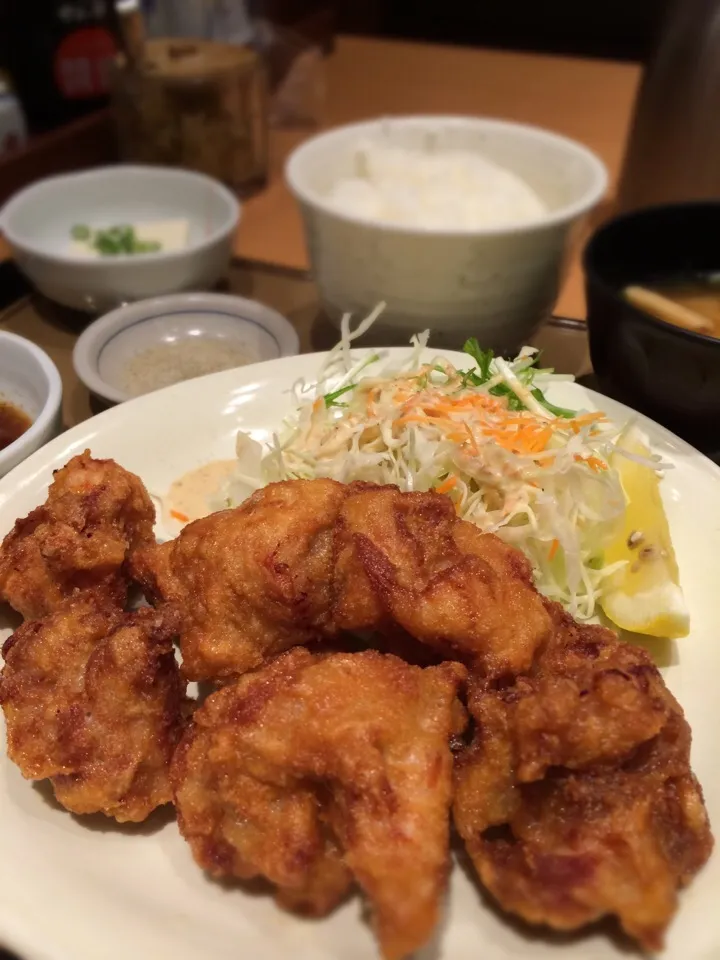 から揚げ定食|Meiqiさん