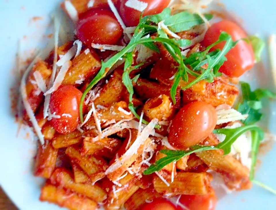 Red pesto&Penne pasta|sompinglingjaさん