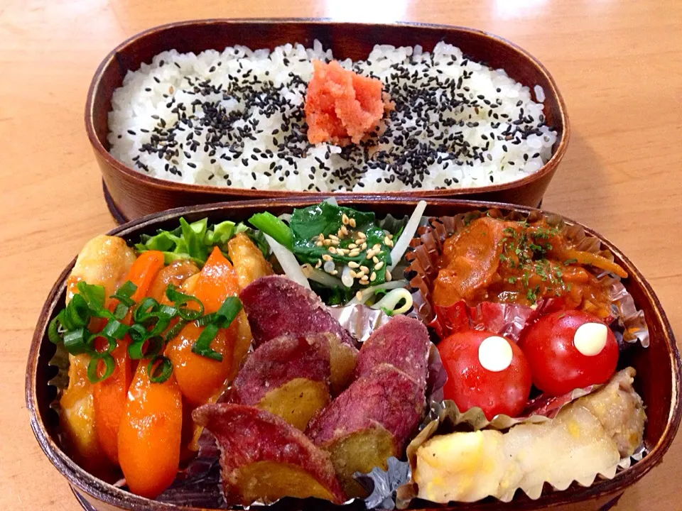 旦那弁当o(^▽^)o|ふみぃさん