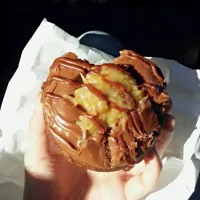 Snapdishの料理写真:German Chocolate Donut 🍩|Quynhさん