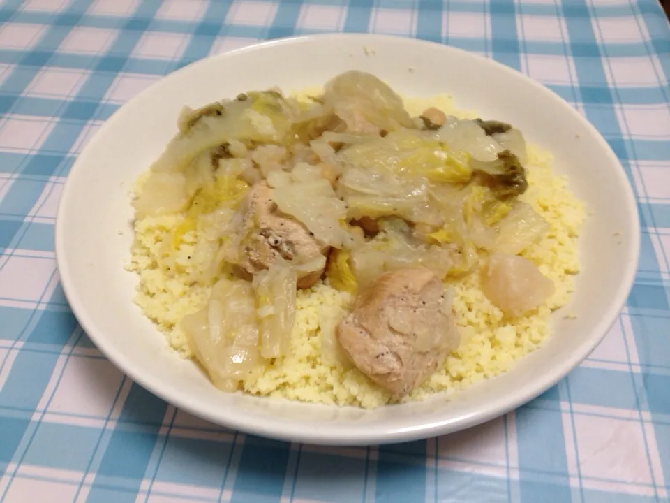 White sauce algerian couscous|Algerian moohさん