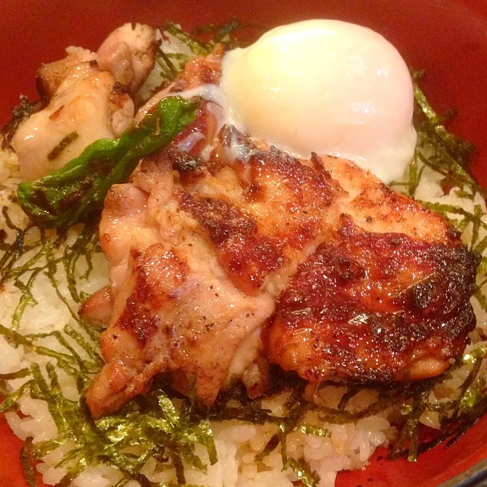 鶏照り焼き丼✨|梅花権現さん