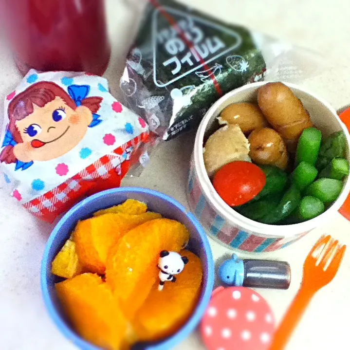 Today's JK lunch box for ball game tournament. 球技大会バージョン♪|hoppycowさん