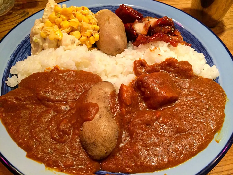 Snapdishの料理写真:もうやんかれー大忍具で健康カレー食べまくりんぐ！|michiteruさん