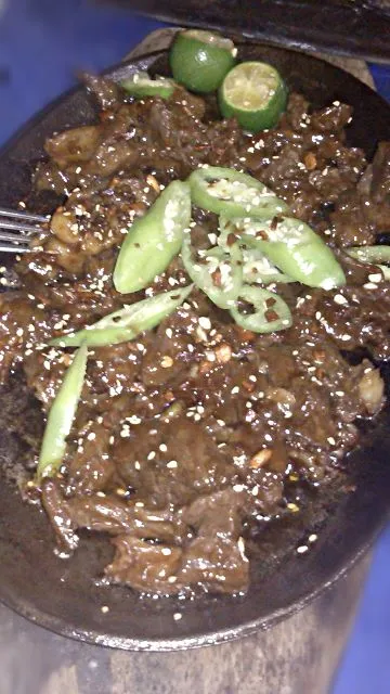 Sizzling Hot & Spicy Horse meat in oyster Sauce|Dan Alfred Garcia Madriagaさん