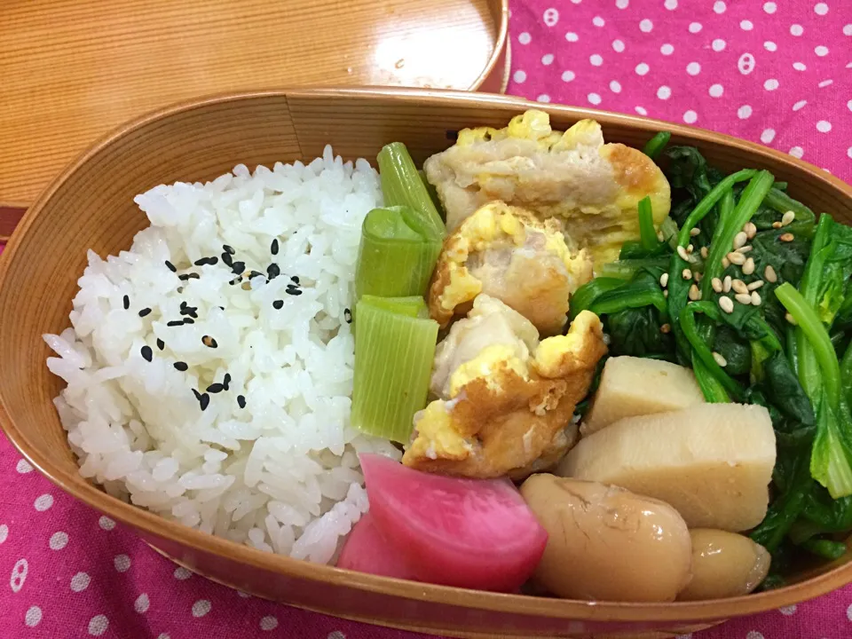 Snapdishの料理写真:鶏のピカタ弁当|fmpgltさん