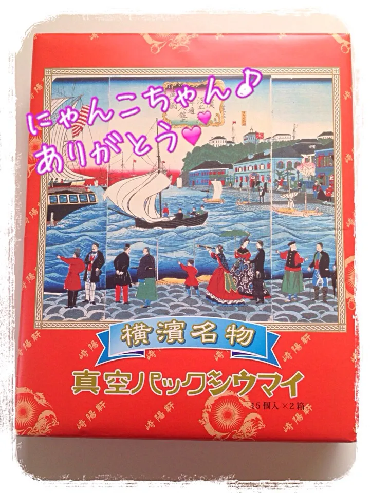 にゃんこちゃんから横浜名物シュウマイが届いた(((o(*ﾟ▽ﾟ*)o)))|nonさん