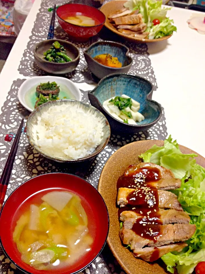 Snapdishの料理写真:晩ご飯|ぴーやまさん