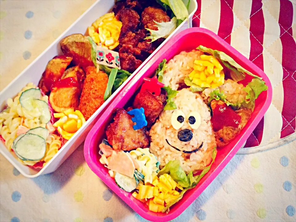 Snapdishの料理写真:チーズのお弁当|kysbooさん