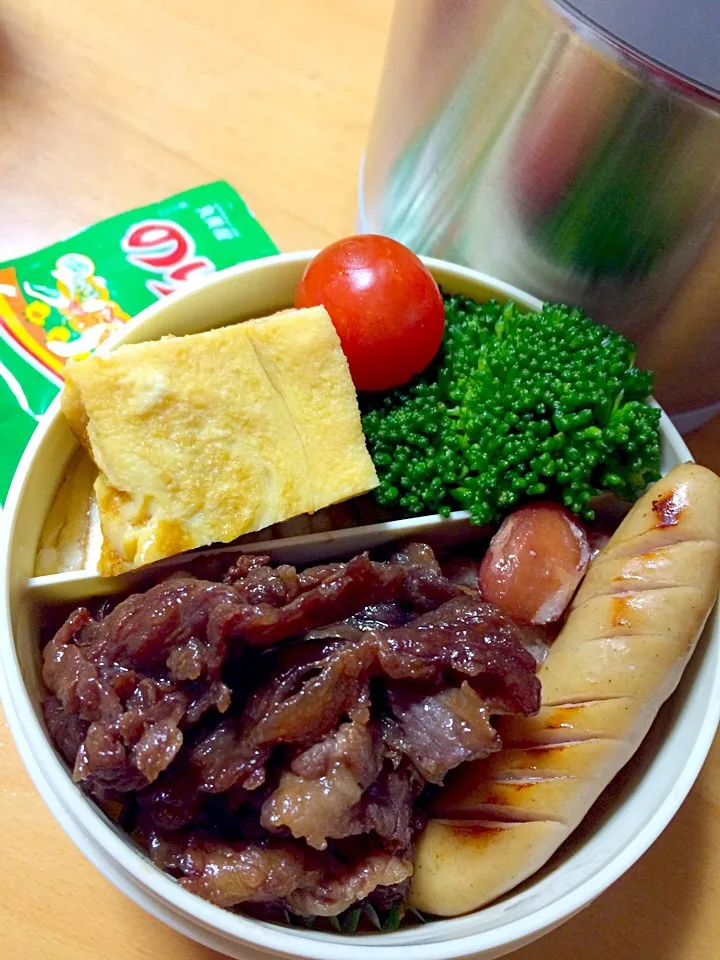 牛時雨煮弁当|しーさん