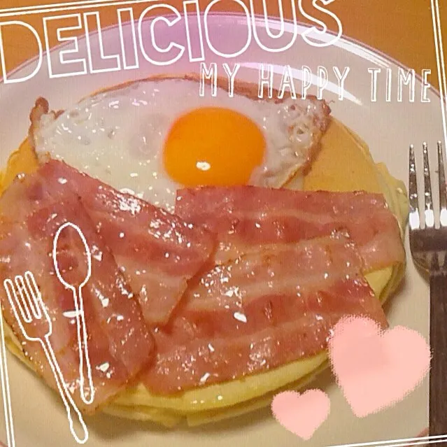 My kids breakfast🍴♡´･ᴗ･`♡|Jasmin👑さん