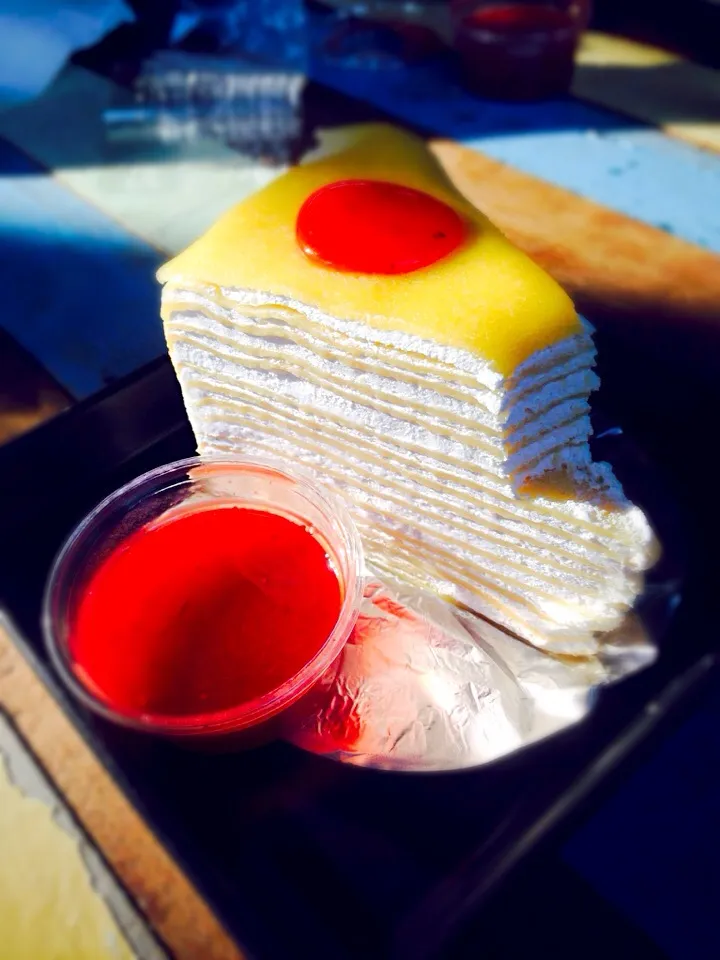 crepe cake|Benz Tanapornさん