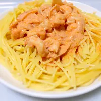 エビのクリームパスタ|ぷーさん