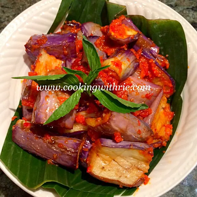 Terong Balado/ Spicy Eggplants|rie simsさん